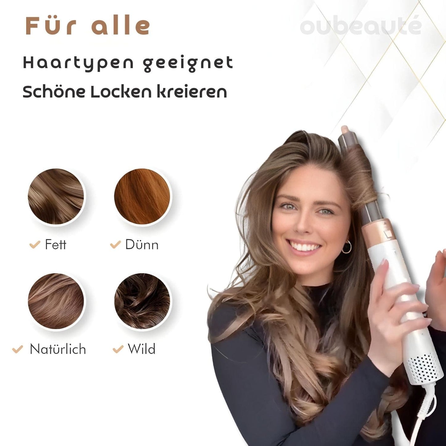 Ion-Airstyler 5 in 1 - Professionelles Styling für Deine Haare